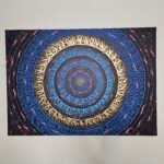 Cyberpunk calligraffiti - 140*100cm