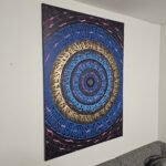 Cyberpunk calligraffiti - 140*100cm