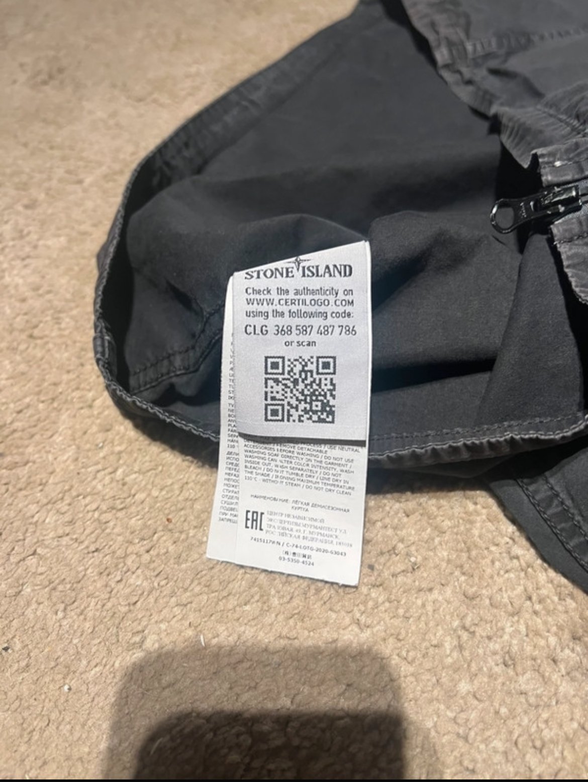 Stone Island Skjorte M