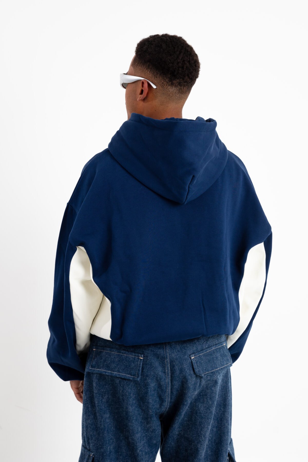 The Baggy Hoodie Navy