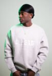 Ash Grey WAVES Sweatshirt