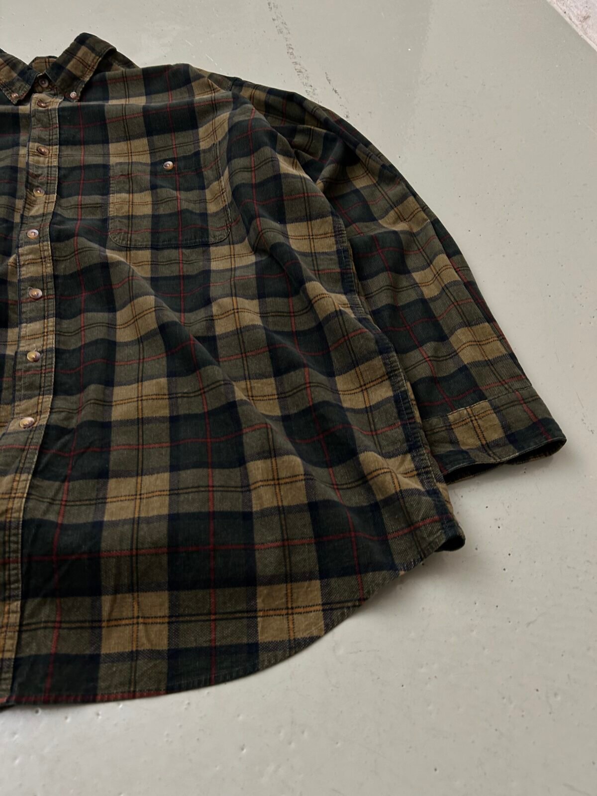 Oversized Corduroy Shirt - 3XL
