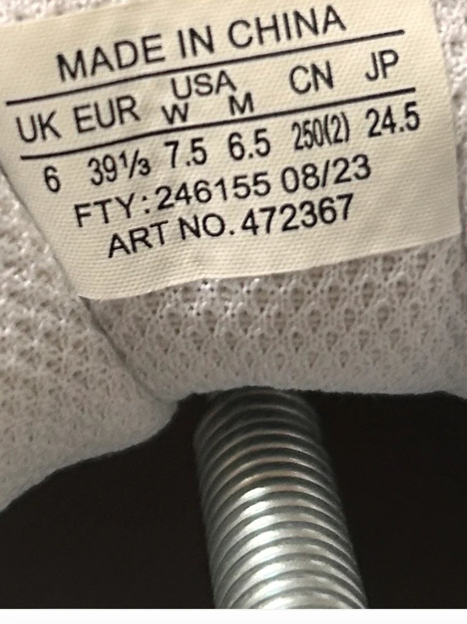 SALOMON ACS+ “PURE WHITE” 39EU