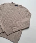 RALPH LAUREN CABLE KNIT (L)