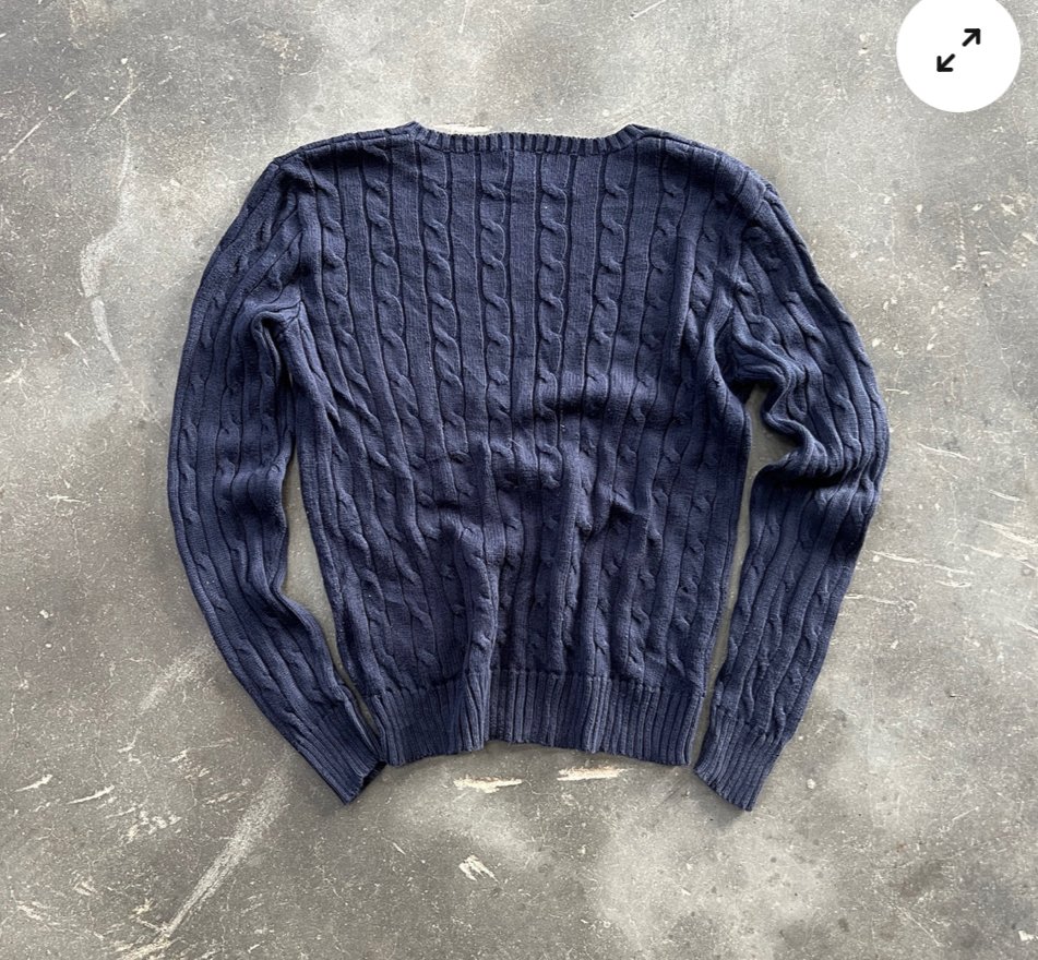 Ralph Lauren cable knit ‘M’