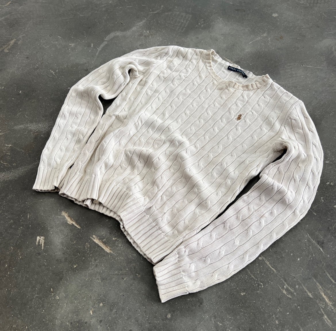Ralph Lauren cable knit ‘M’