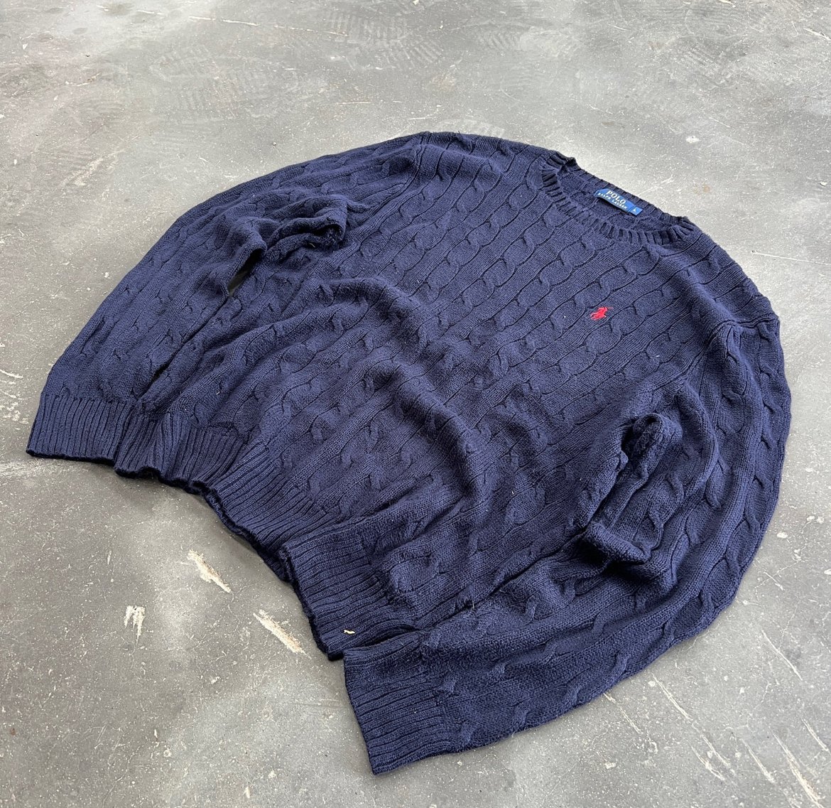 Ralph Lauren cable knit ‘L’