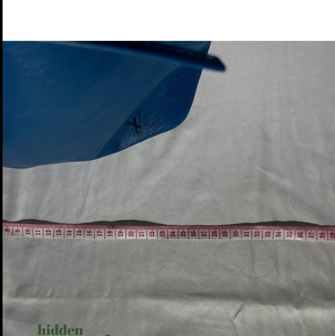 Louis Vuitton Epi Nóe Blue Leather - Handbag