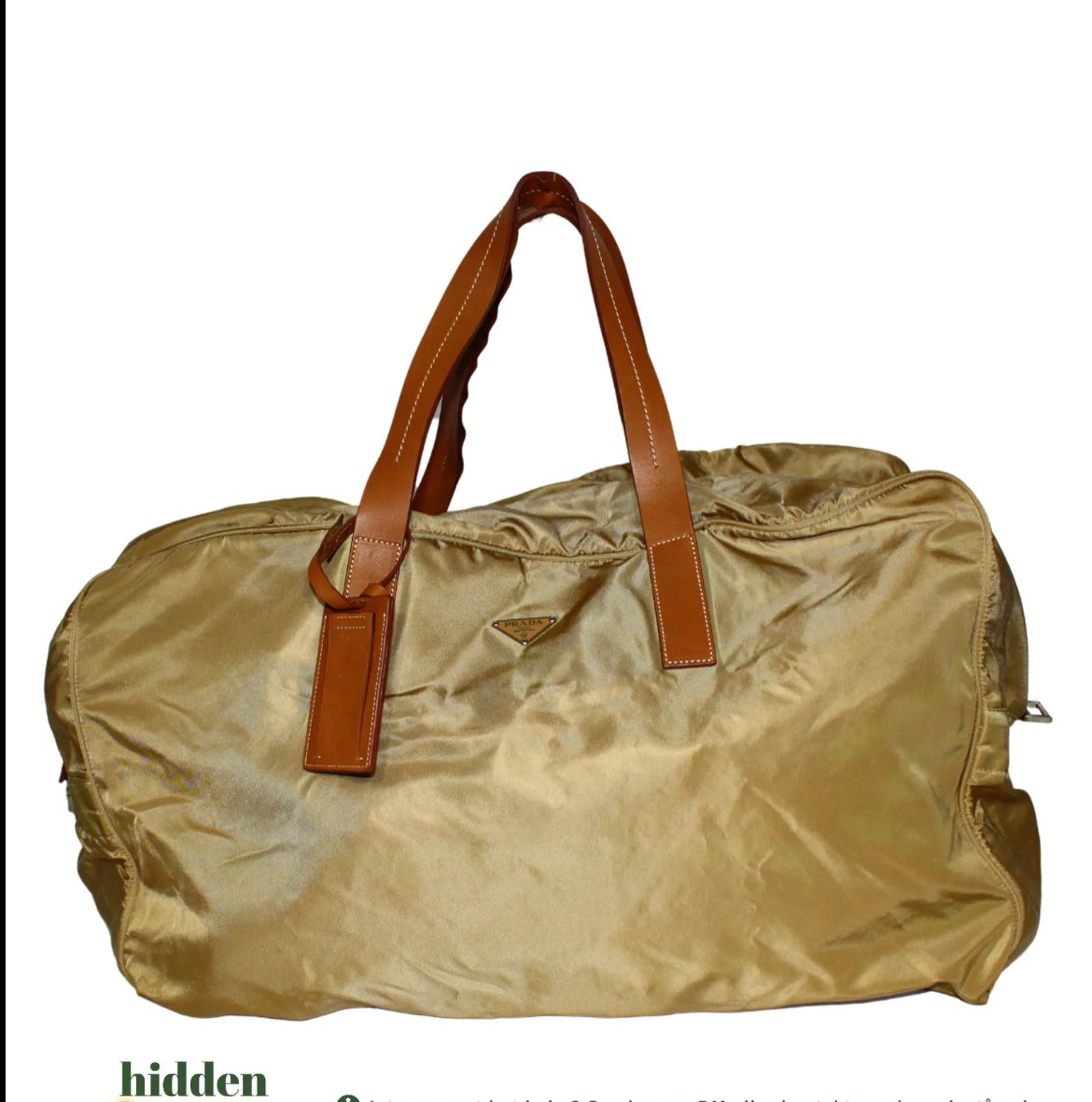 Prada Boston Nylon - Duffelbag