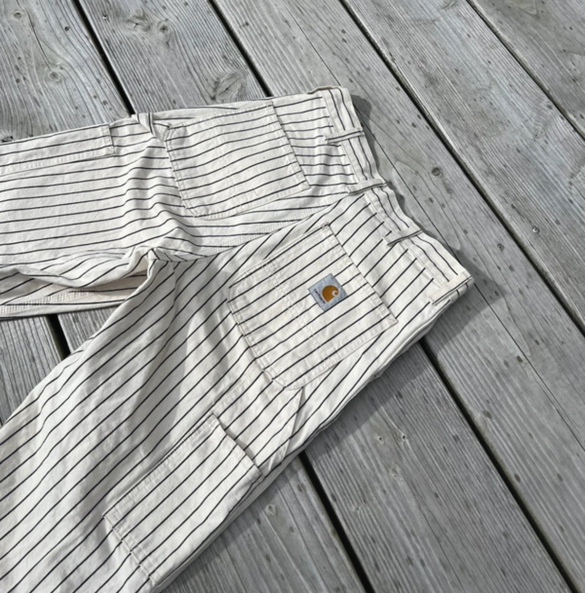 Carhartt Striped Pants S, 27x34