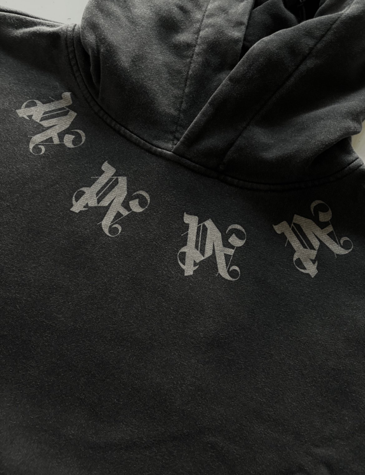 Palm Angels Statement Monogram Hoodie, L