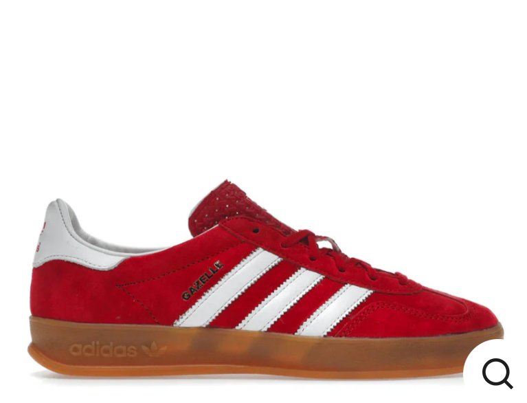 Adidas Gazelle indoor “Better Scarlet White Gum”
