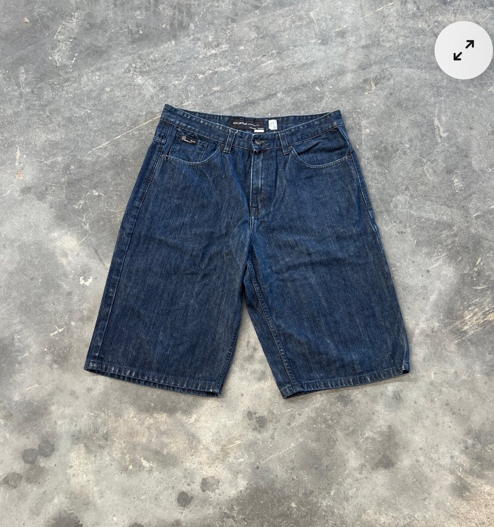Rocawear jorts ‘W38’
