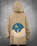 Good Morning | Oversized Retro Women's Hoodie