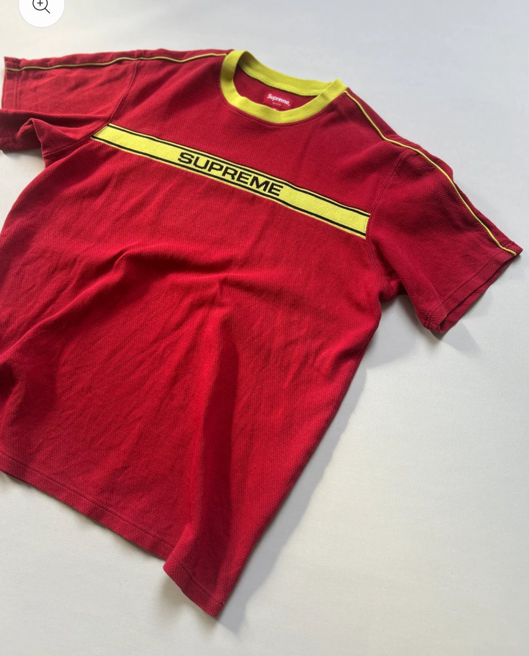 SUPREME CHEST STRIPE TEE (M)
