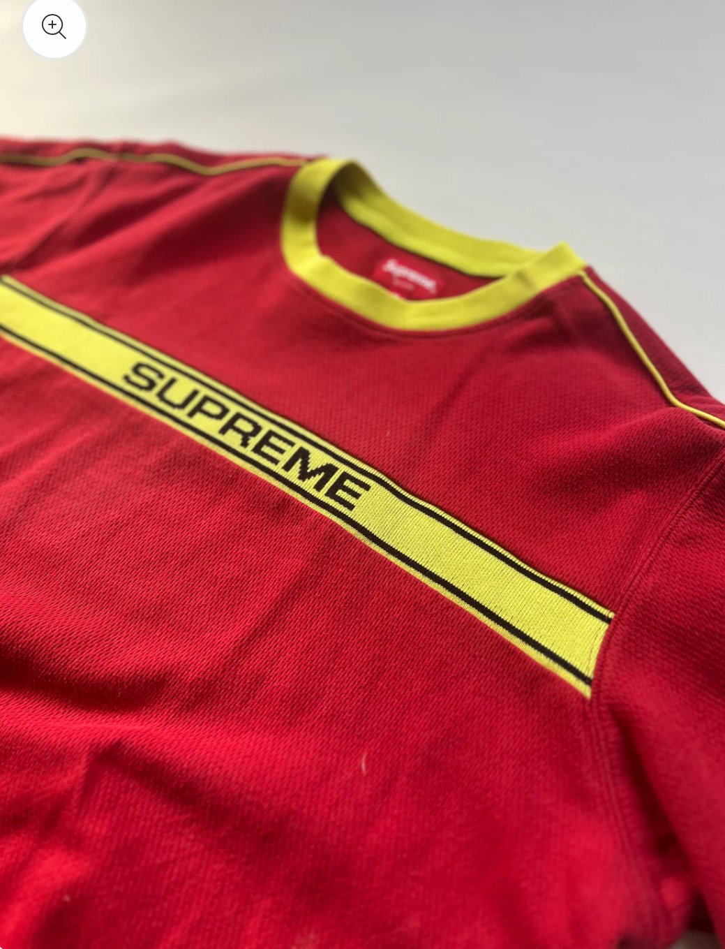 SUPREME CHEST STRIPE TEE (M)
