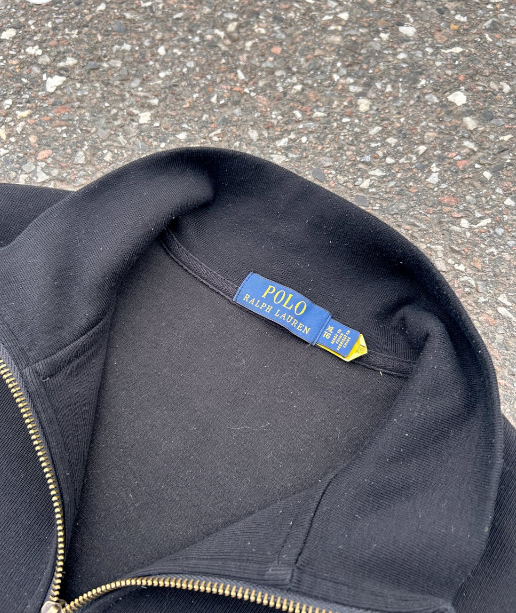 RALPH LAUREN HALF ZIP (XL)