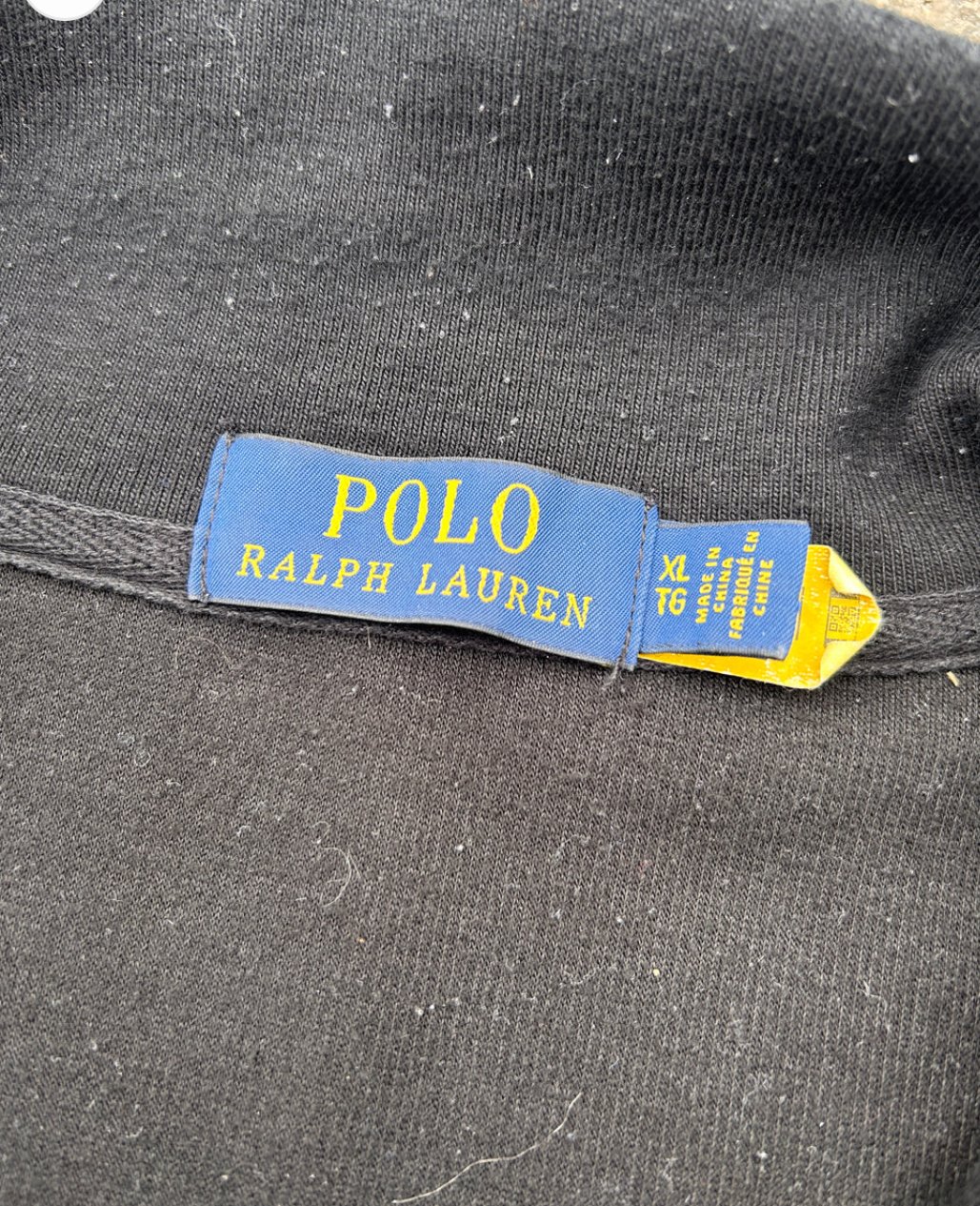 RALPH LAUREN HALF ZIP (XL)