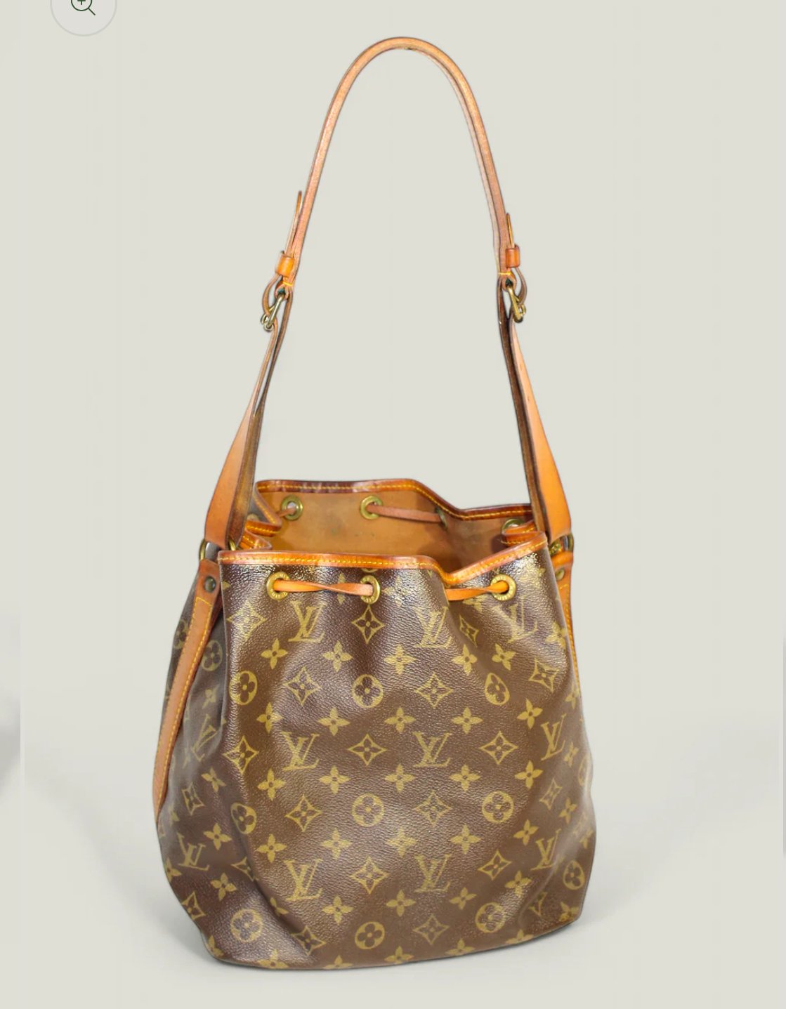 Preloved | LOUIS VUITTON Petit Noé Skuldertaske i Monogram Canvas (Lille)