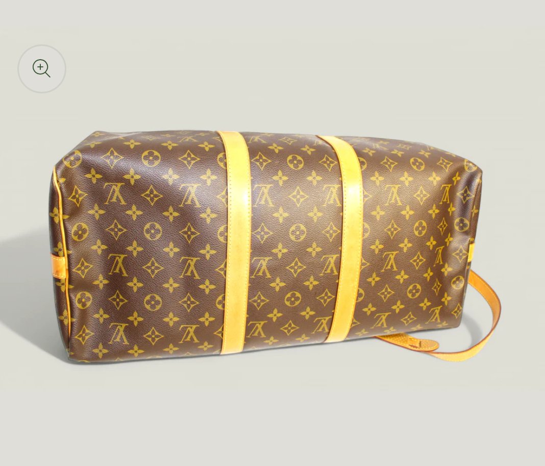 Preloved | LOUIS VUITTON Keepall Bandoulière 50 i Monogram Dufflebag