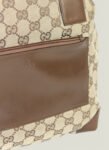 Preloved | GUCCI GG Canvas Tote med Læderdetaljer i Brun
