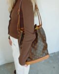 Preloved | LOUIS VUITTON Noé Skuldertaske i Monogram Canvas (Stor)