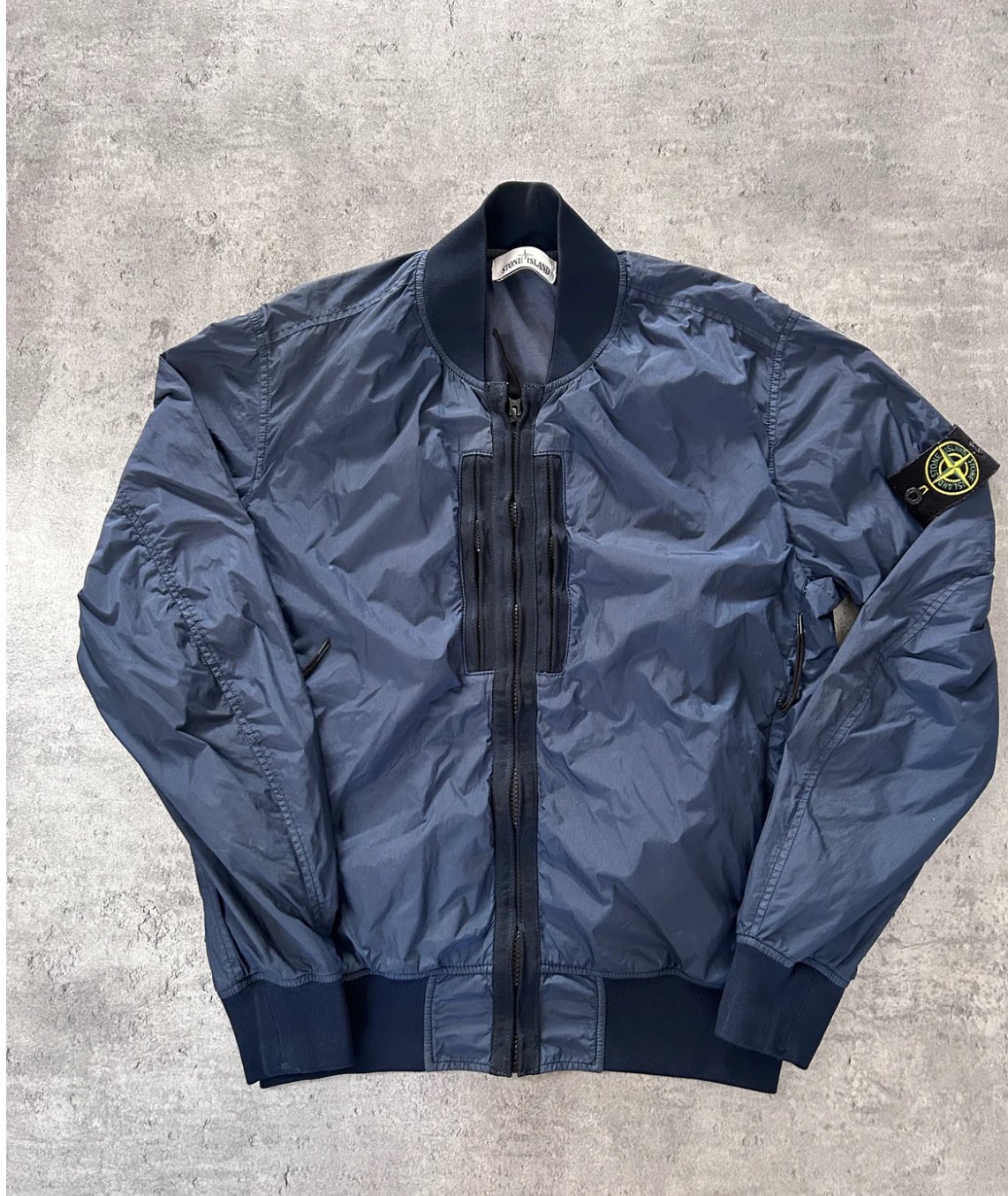 STONE ISLAND NYLON BOMBERJACKET (S)