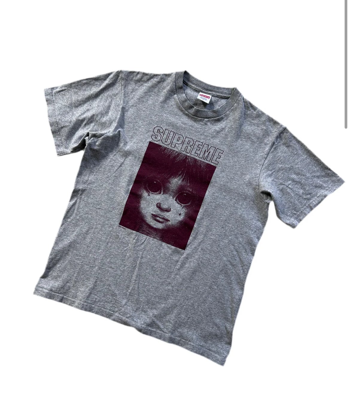 Tシャツ・カットソー Supreme x Margaret Keane Teardrop T-Shirt Navy Supreme Margaret Keane Teardrop Tee (SS24) - $48