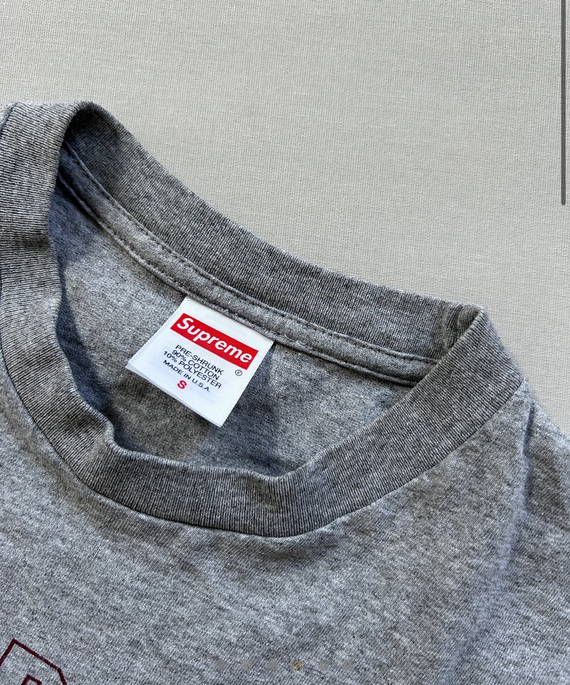 SUPREME X MARGARET KEANE TEARDROP TEE (S)