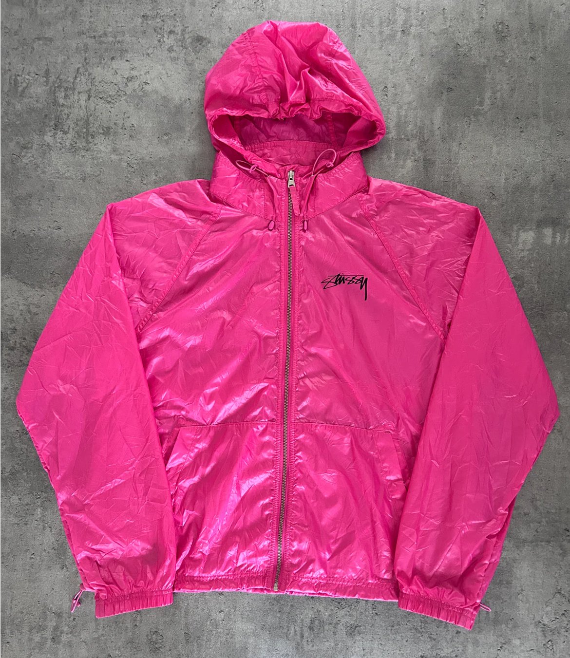 STÜSSY NYLON BEACH SHELL JACKET (M)