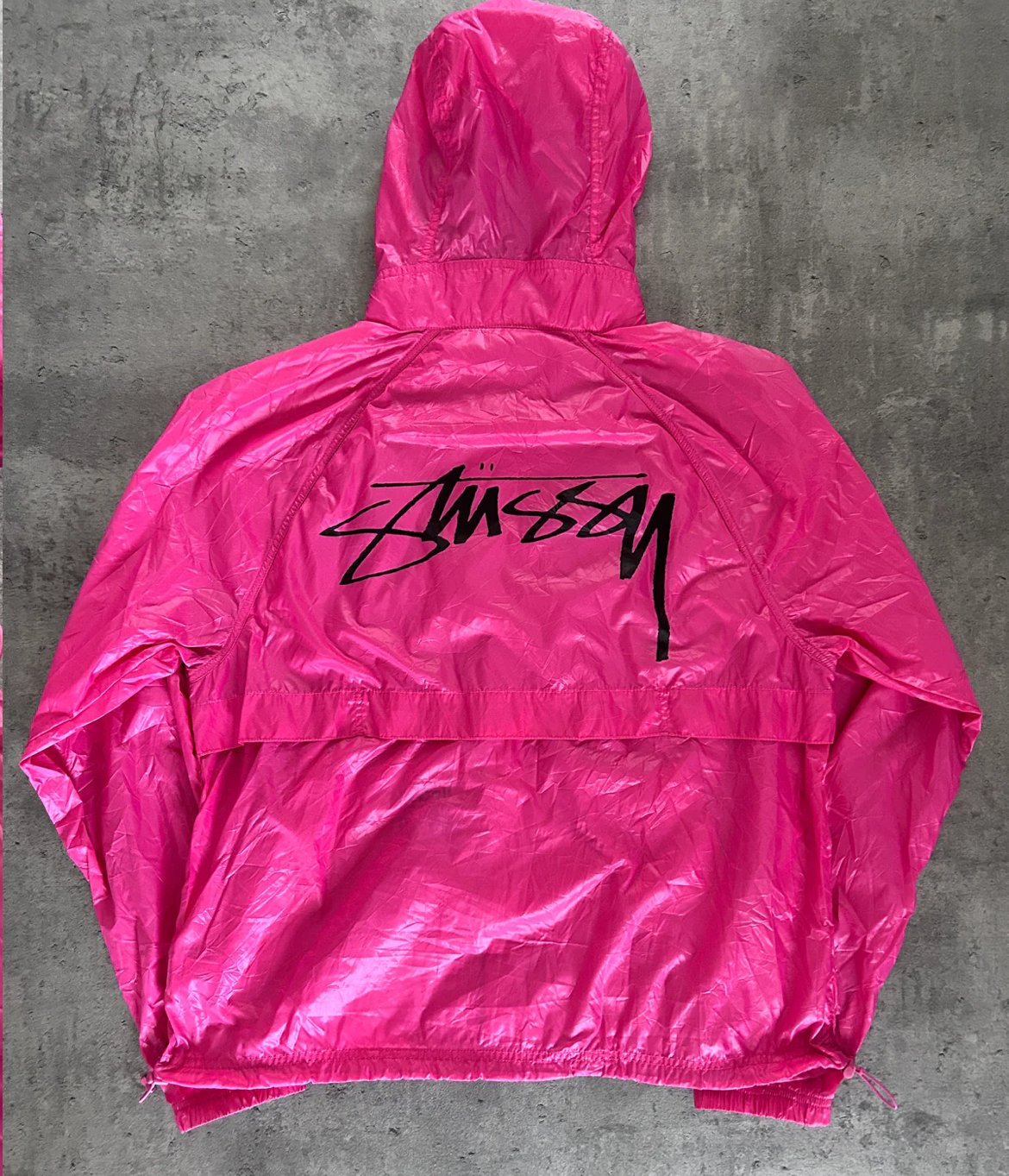 STÜSSY NYLON BEACH SHELL JACKET (M)