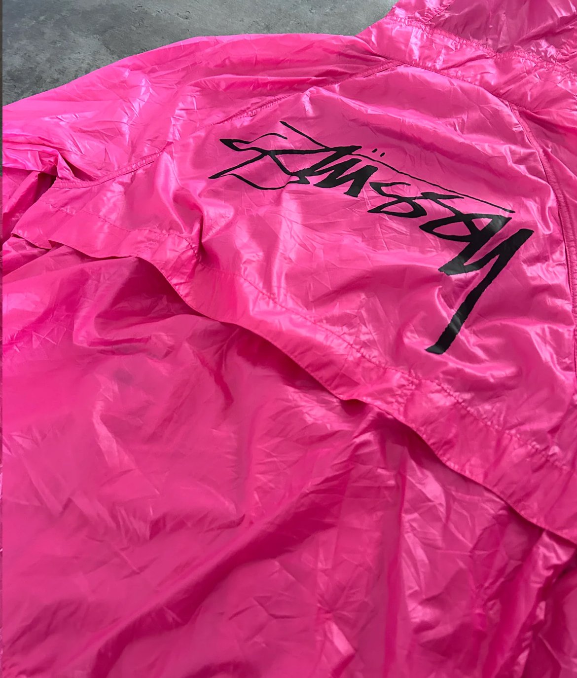 STÜSSY NYLON BEACH SHELL JACKET (M)