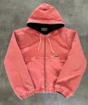 STÜSSY WORKGEAR PINK JAKKE (L)