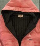 STÜSSY WORKGEAR PINK JAKKE (L)