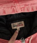 STÜSSY WORKGEAR PINK JAKKE (L)