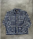 MARNI X UNIQLO JAKKE “BLÅ/HVID” (XL)