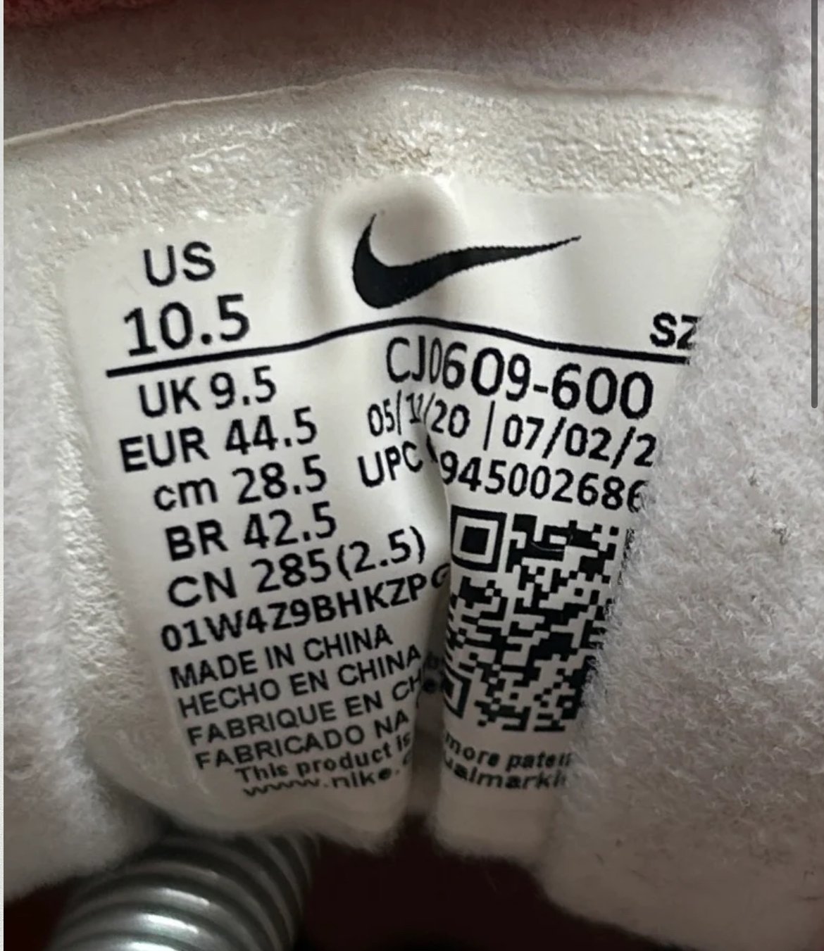 AIR MAX 1 PRM “STRAWBERRY LEMONADE” ( 44,5 - 45EU)
