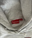 SUPREME XXL HOODIE “ASH GREY” (M)