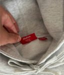 SUPREME XXL HOODIE “ASH GREY” (M)