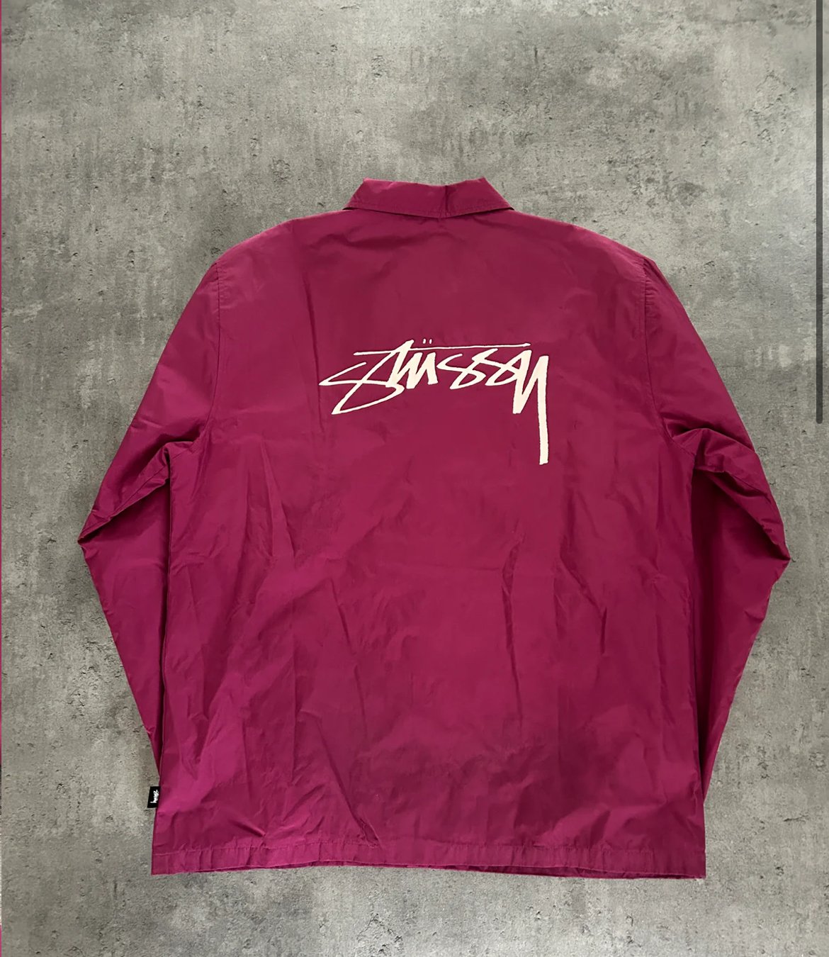 STÜSSY COACH JACKET “PURPLE” (XL)