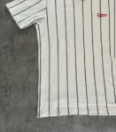 SUPREME PINSTRIPE SOCCER TEE (M)