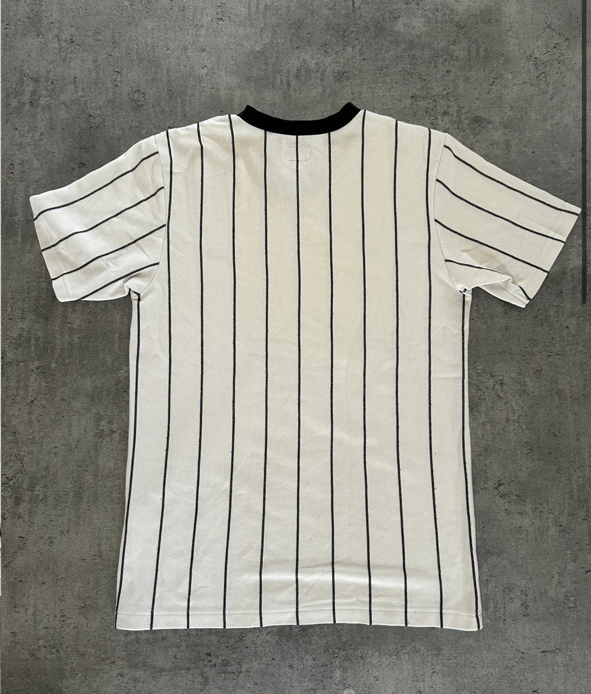 SUPREME PINSTRIPE SOCCER TEE (M)